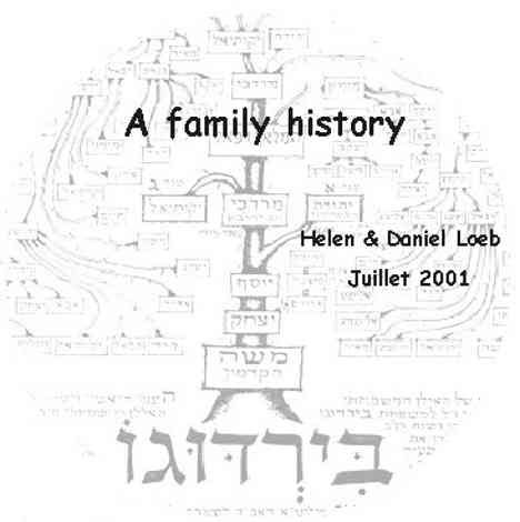 A Family History by Helen and Daniel Loeb