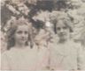 Gertrude and Helen STERN as young girls.